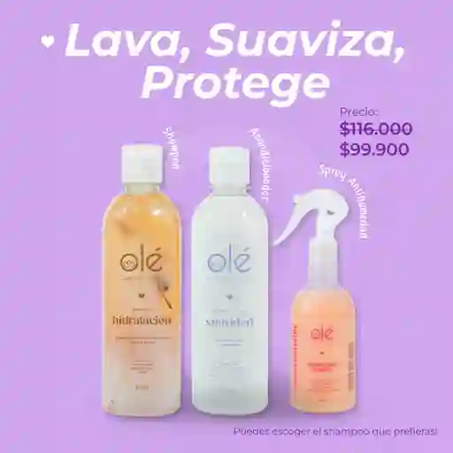 Pack Lava, Suaviza, Protege