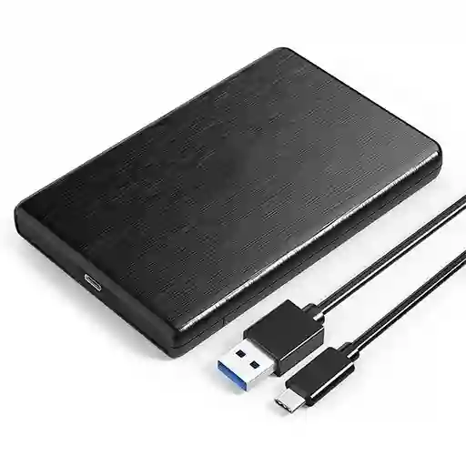 Caja Para Disco Sata 2,5 Usb 3.0 A Tipo C 10gbps