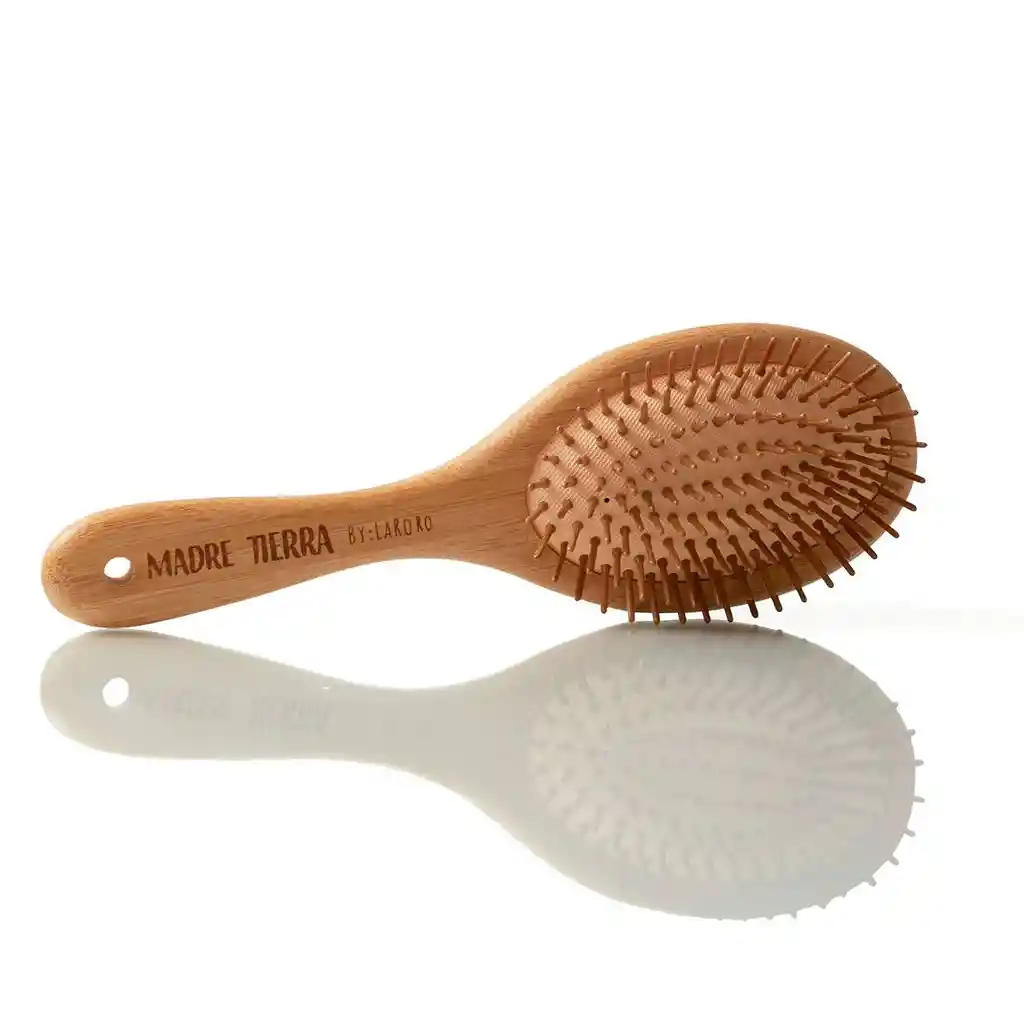 Crema Para Peinar Reparadora Y Cepillo Bambu