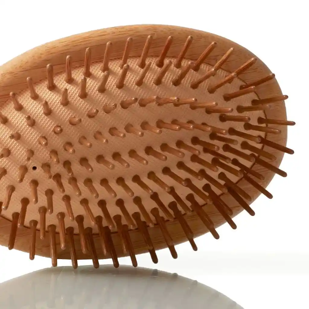 Crema Para Peinar Reparadora Y Cepillo Bambu