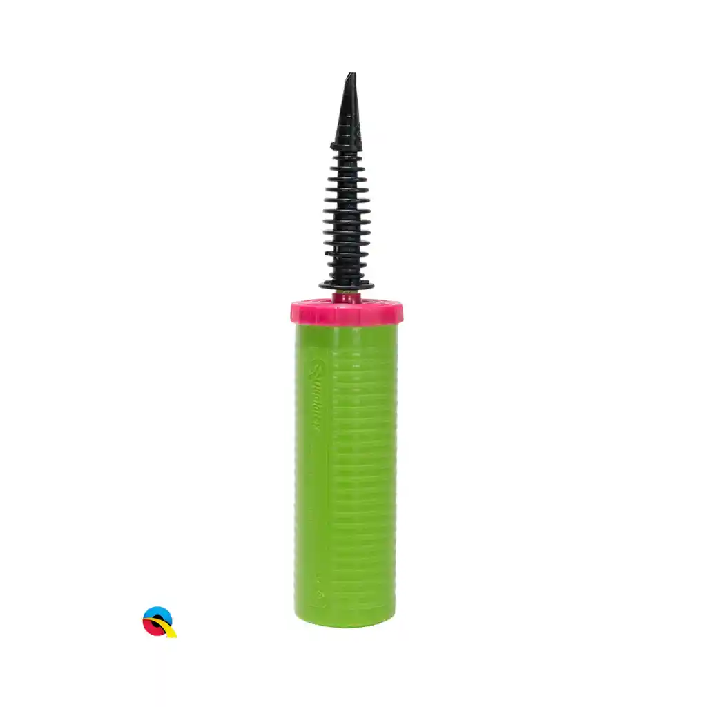 Inflador Manual Qualatex Verde Lima