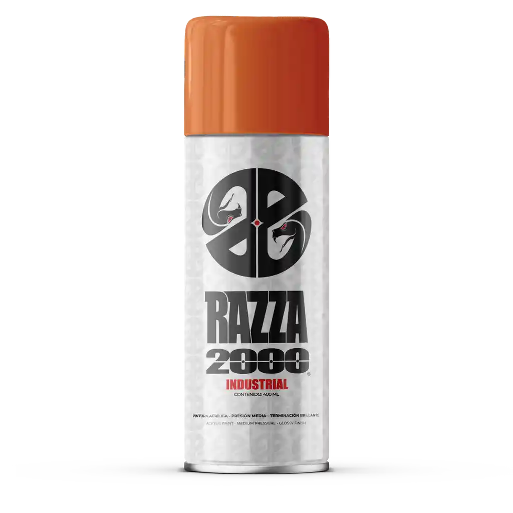 Aerosol Razza Industrial 400 Ml Naranja Tigre