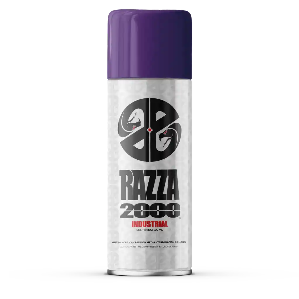 Aerosol Razza Industrial 400 Ml Morado Uva