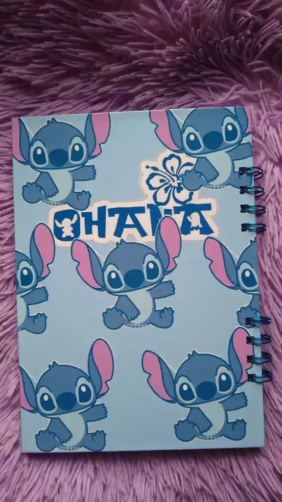 Libreta Stitch