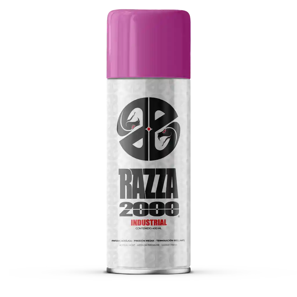 Aerosol Razza Industrial 400 Ml Rosado Chispa