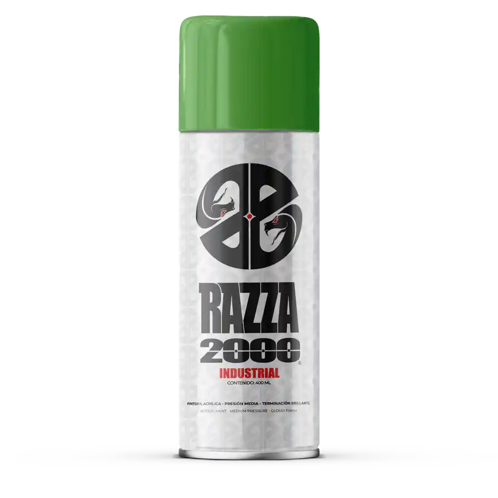 Aerosol Razza Industrial 400 Ml Verde Limón