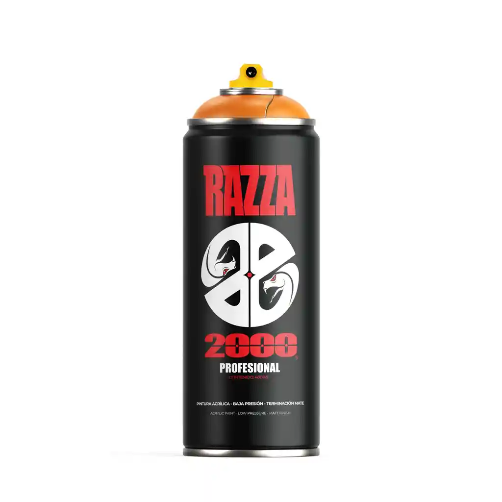 Aerosol Razza Profesional 400 Ml Naranja Mandarina