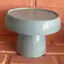 Soporte O Base Para Tortas En Forma De Hongo Azul Claro