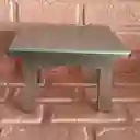 Soporte O Base Para Tortas Cuadrada Mesa Plateada