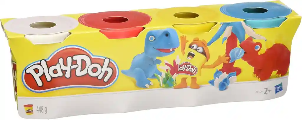 Juego De Set Play-doh De 4 Colores Creativos Para Niños