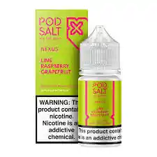 Salts Pod Salt Nexus Lime Raspberry Grapefruit 30ml 50mg Nic.