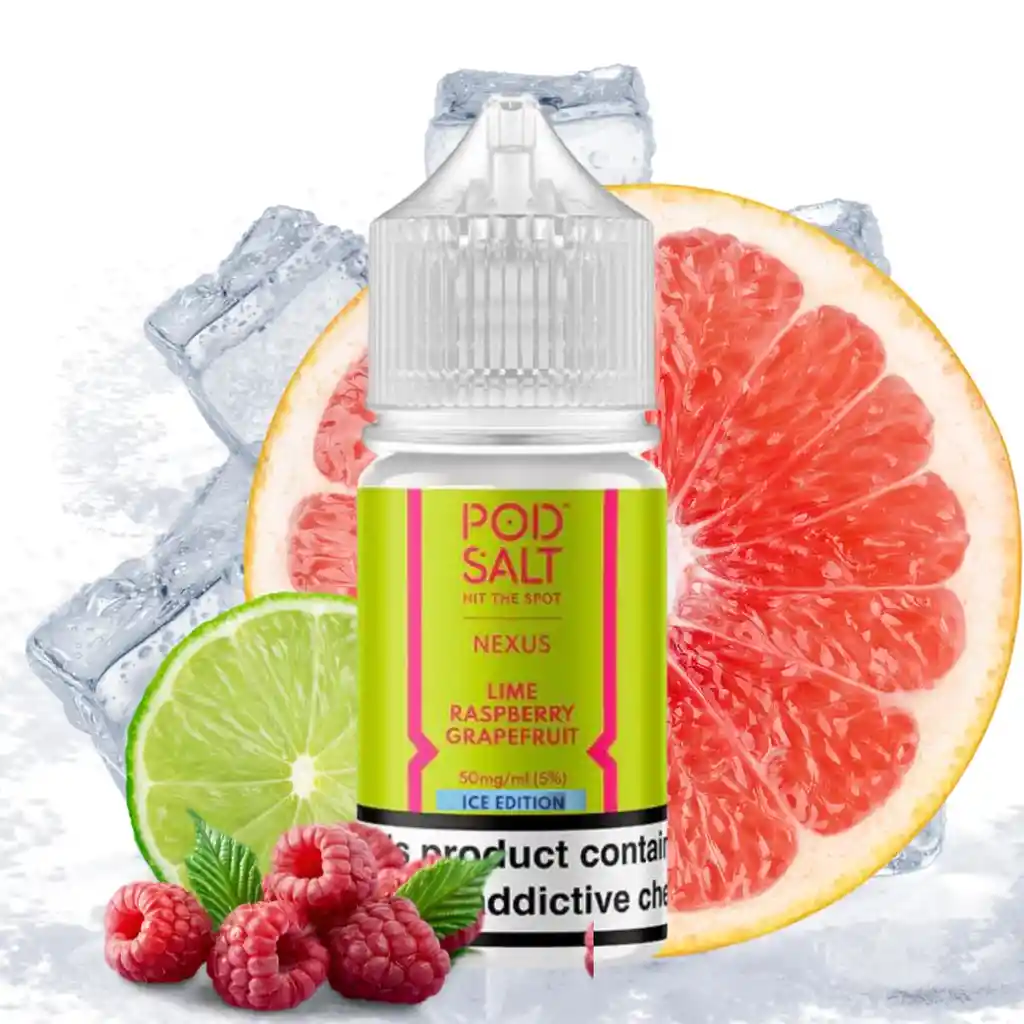 Salts Pod Salt Nexus Lime Raspberry Grapefruit 30ml 50mg Nic.