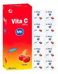 Vitamina C Mk Cereza Sin Azucar X10