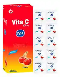 Vitamina C Mk Cereza Sin Azucar X10