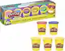 Juego De Set Play-doh De 5 Colores Vibrantes Para Niños