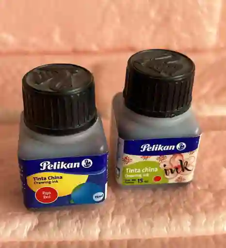 Tinta China Roja Pelikan 15ml