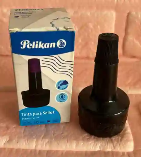 Tinta Para Sello Morada 30ml Pelikan