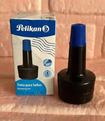 Tinta Para Sello Azul 30ml Pelikan