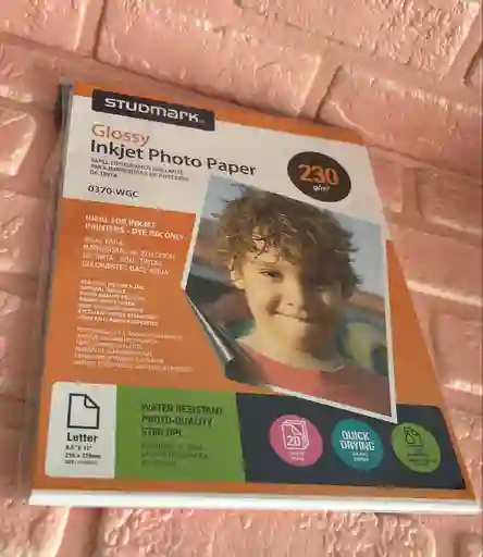 Papel Fotografico Studmark 230 G/m Unidad