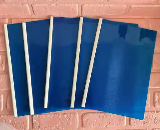 Carpeta Bisel Oficio Azul