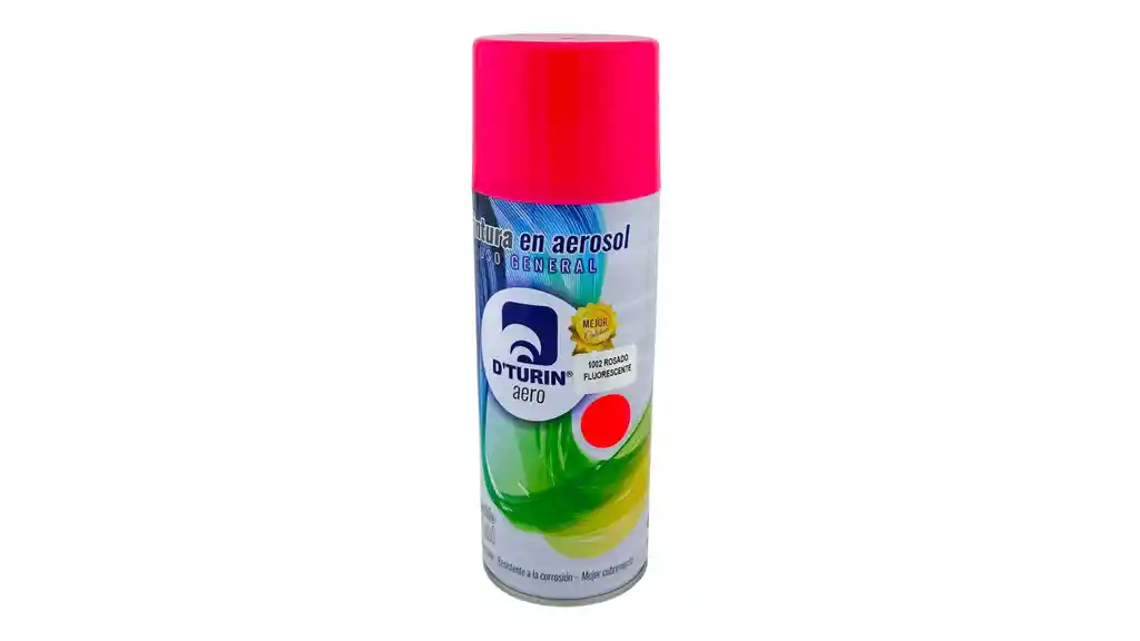 Aerosol Color Rosado Fluorecente