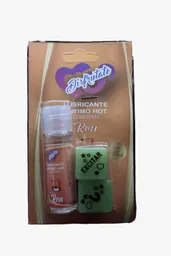 Lubricante Íntimo Hot Ron + Dados X10 Ml Disfrútate