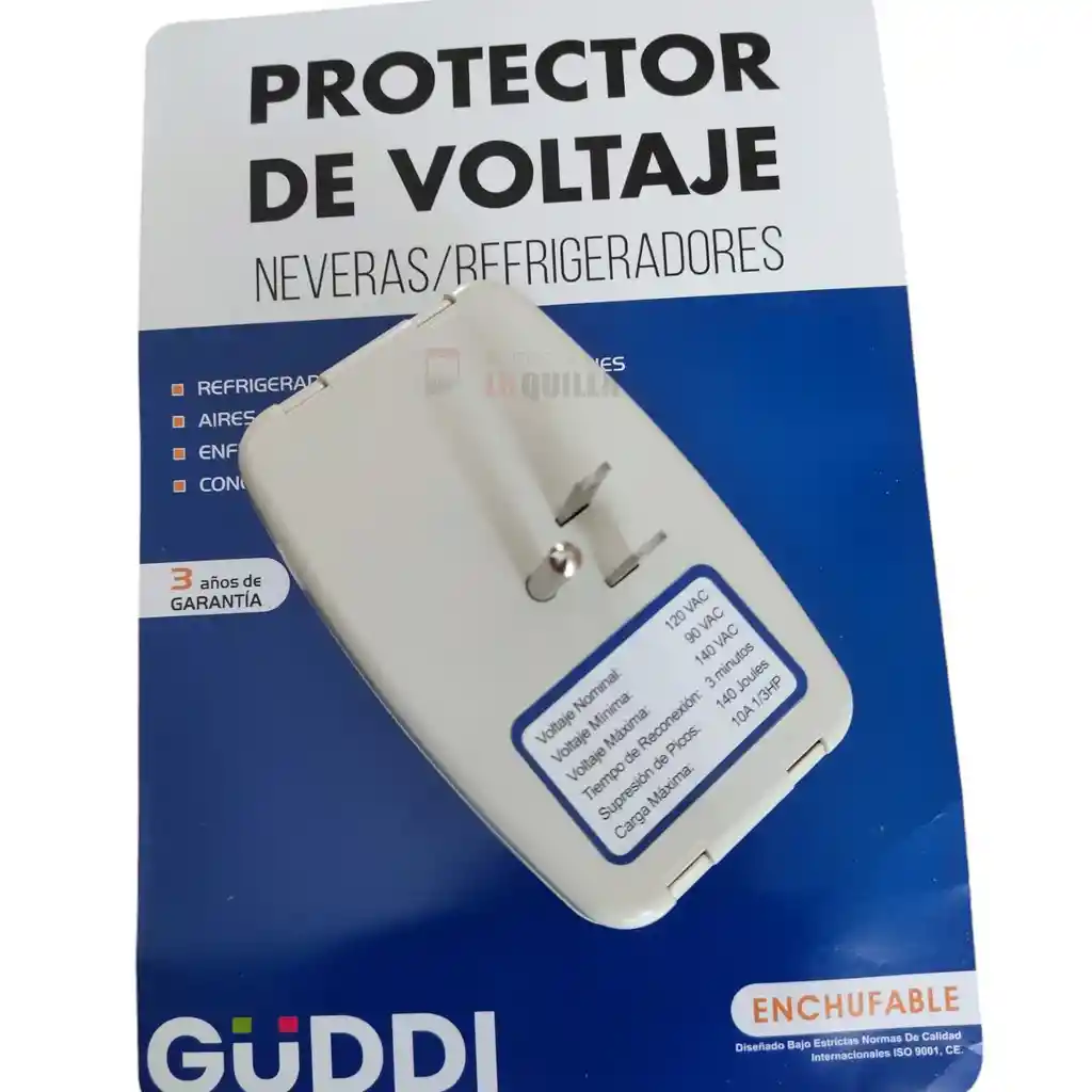 Protector De Voltaje Para Electrodomésticos/ 120v