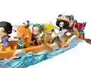 Figura Coleccionable Barco One Piece Grande Dragón Boat Race, Luffy, Nami, Zoro, Sanji, Chopper, Franky, Modelo De Juguete, Regalos De Pvc 35cm