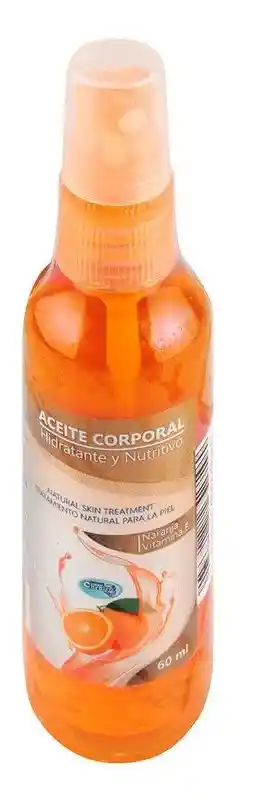 Aceite Corporal Naranja Frasco 60 Ml