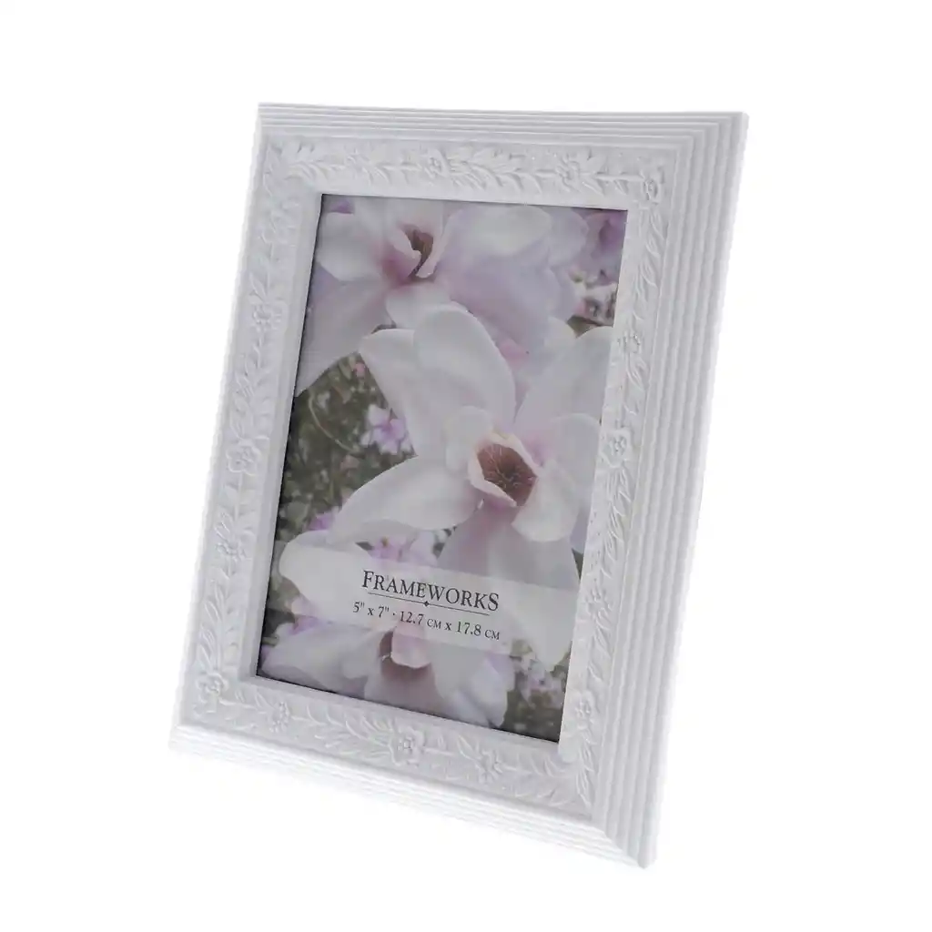 Portaretrato Para Decorar Vertical Con Flores