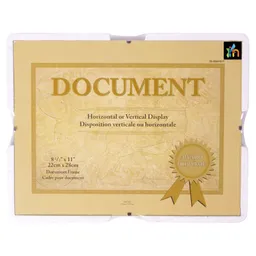 Marco En Madera Para Certificados, Documento O Diplomas