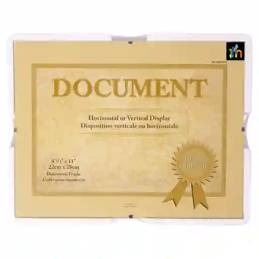 Marco En Madera Para Certificados, Documento O Diplomas
