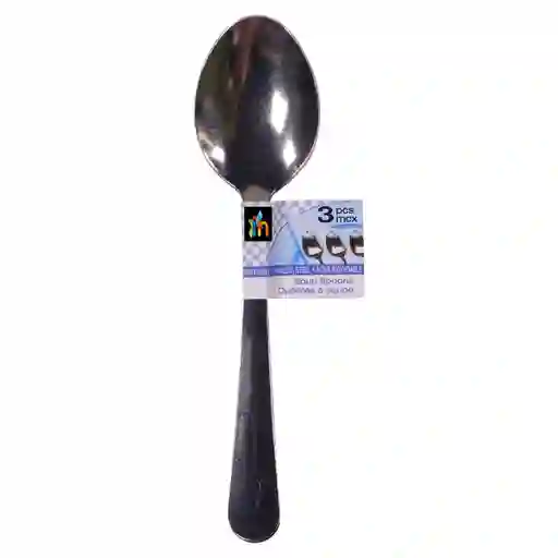 Cuchara En Acero Inoxidable 3 Piezas