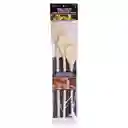 Juego En Madera De Cucharas Para Antiadherente
