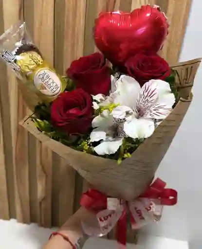Bouquet, Peque, Rosas