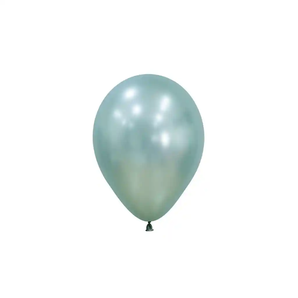 Globo Verde Menta Silk R5 X 50 Unidades