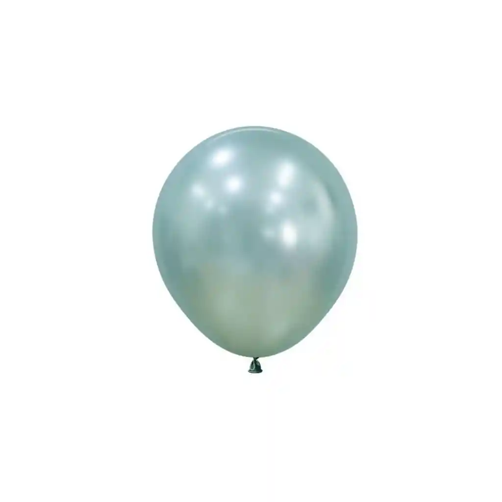 Globo Verde Menta Silk R18 X 6 Unidades