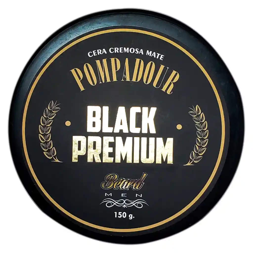 Cera Beard Pompadour Black Premium Pomada