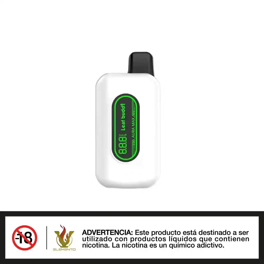 Leaf Buddi - Aura Max Battery Kit - White