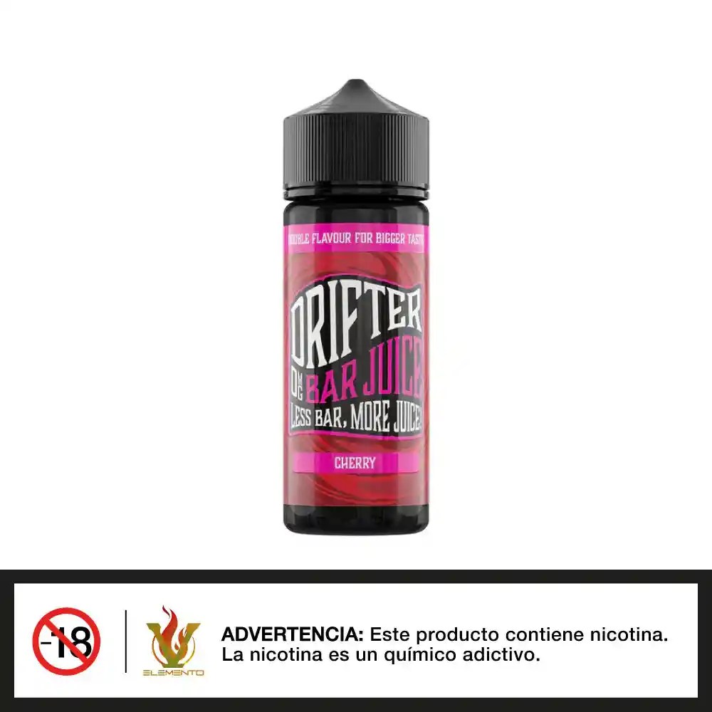 Liquido De Vapeo Drifter Bar - Cherry 120ml - 6mg