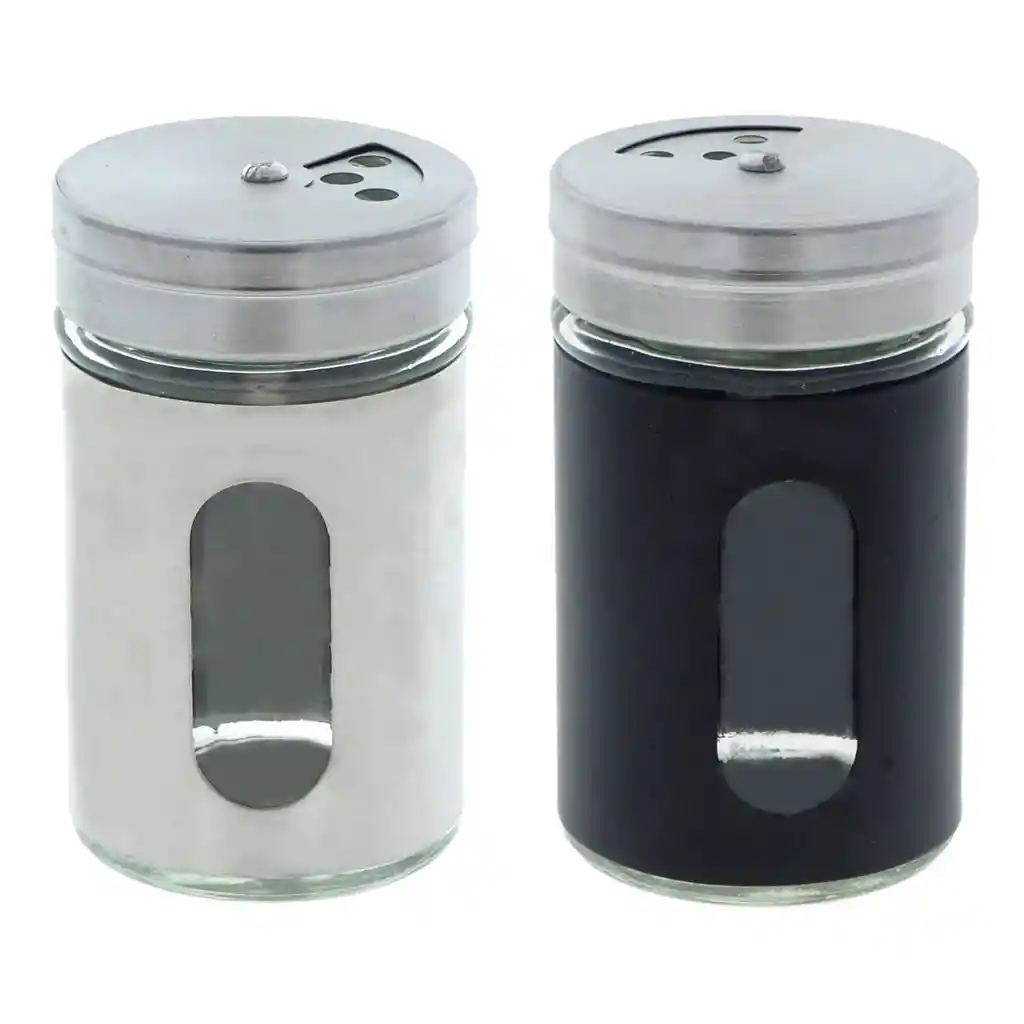 Recipiente Para Sal Y Pimineta En Plastico Para Cocina