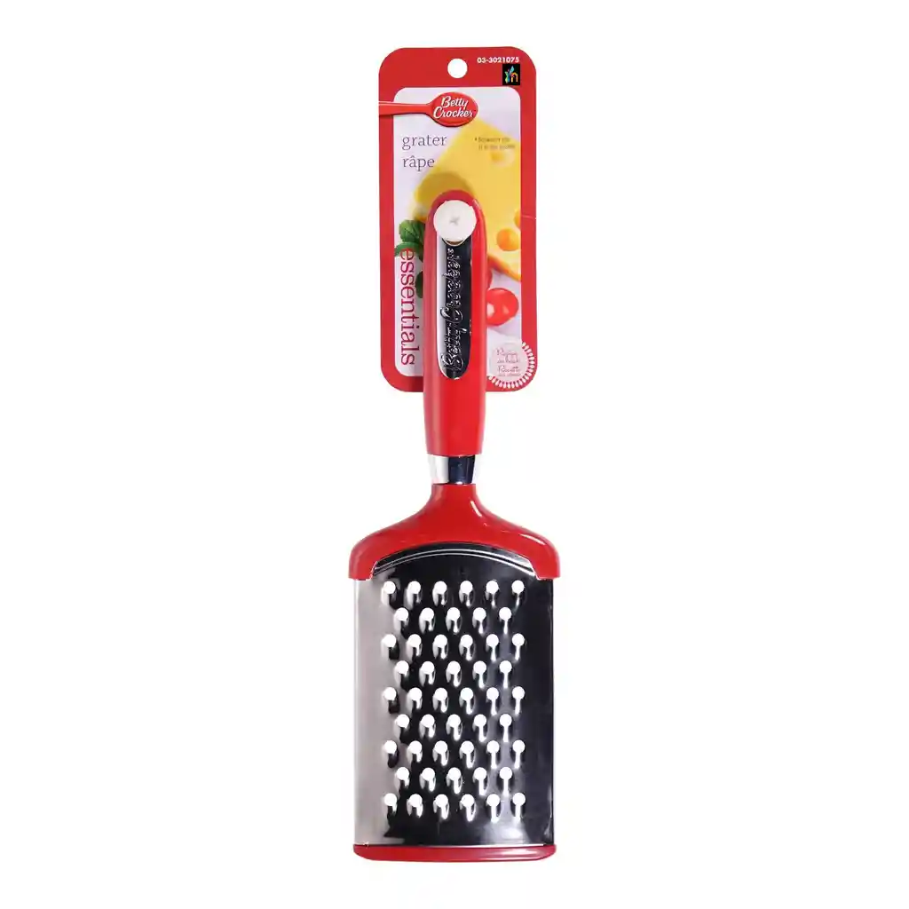 Rallador En Aluminio Con Mango Plastico Para Uso De Cocina