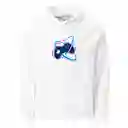 Buzo Unisex Blanco Con Capucha Gamer Talla S