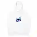 Buzo Unisex Blanco Con Capucha Gamer Talla S