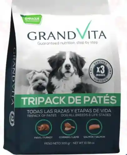 Grand Vita Tripack Patés X 300g