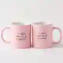 Set Mugs Pareja Bella Y Bestia Disney (x2 Uds.)