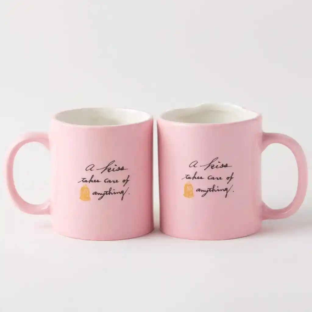 Set Mugs Pareja Bella Y Bestia Disney (x2 Uds.)