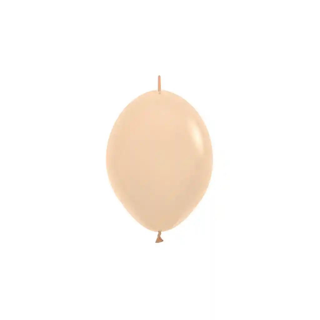 Globos Durazno Malibu Pastel Mate Lol 12" X 50 Globos