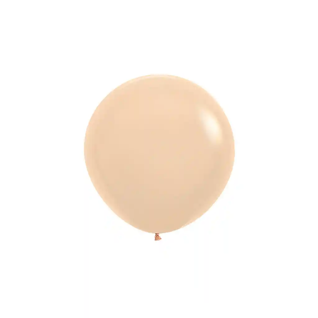 Globo Durazno Malibu Pastel Mate R24 X 3 Globos