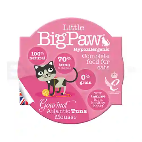 Big Paw Feline Sabor Atun X 85 Gr